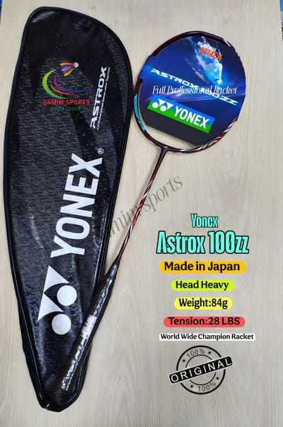 Yonex Astrox 100zz! Proffessional Badminton Racket. Head heavy_img_0
