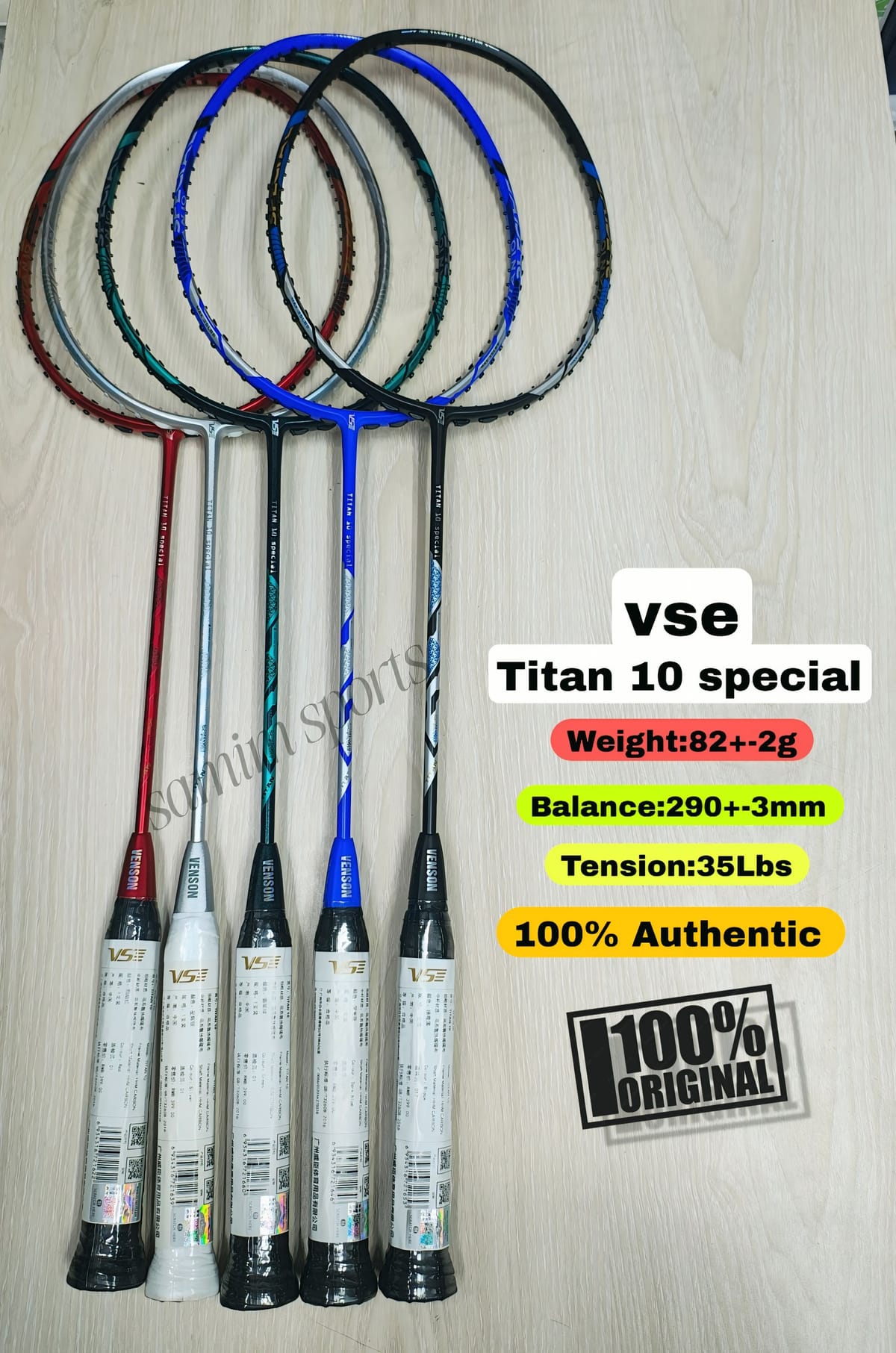 VSE titan 10 Special Badminton Racket