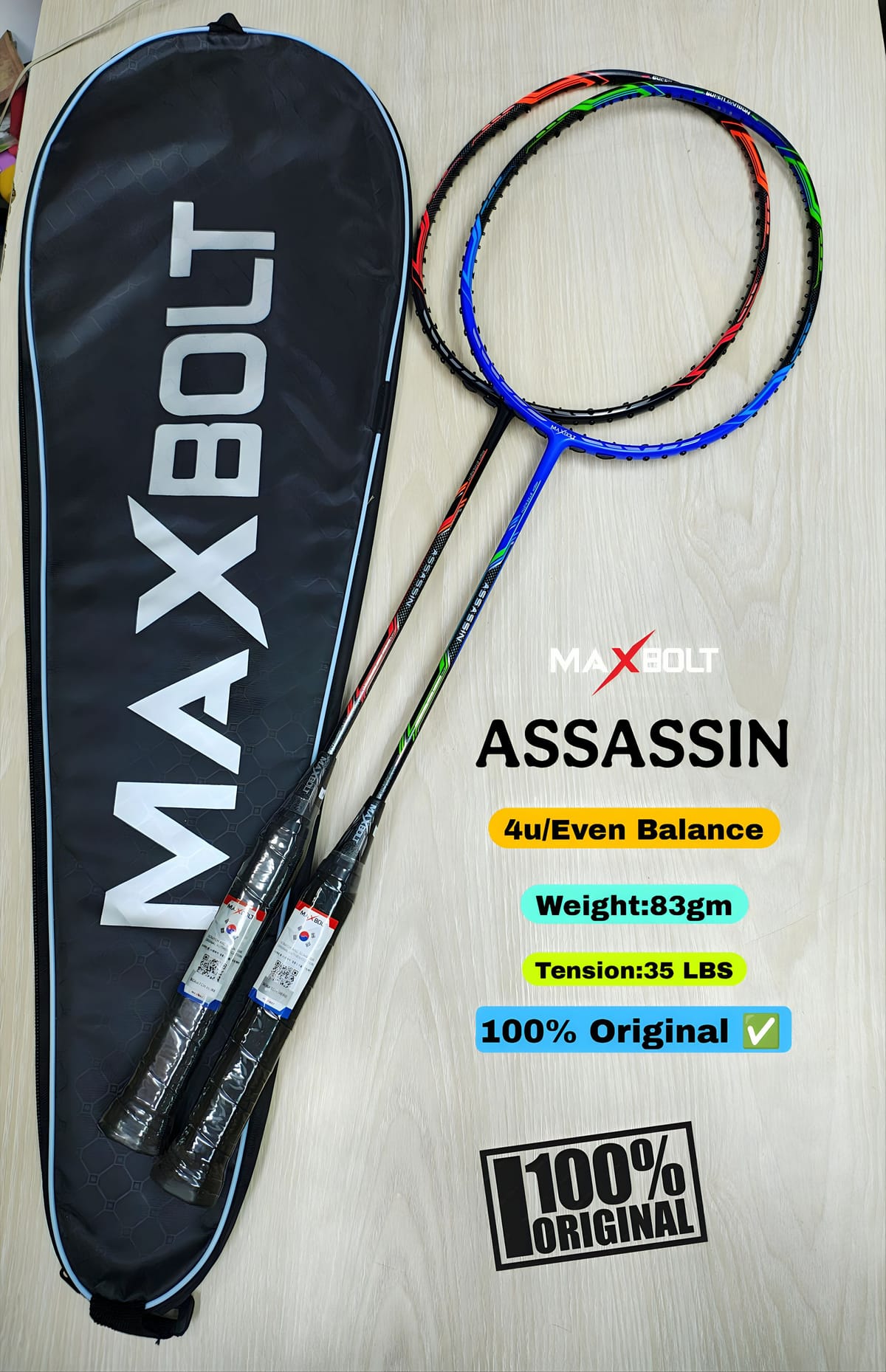Maxbolt Assassin Badminton Racket
