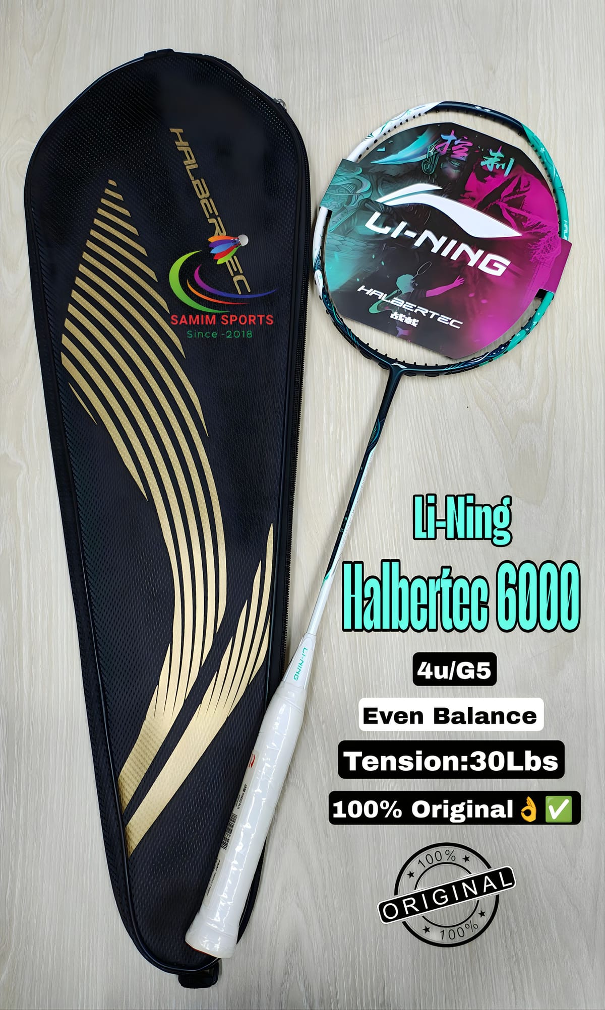 Lining Halbertec 6000 Badminton Racket