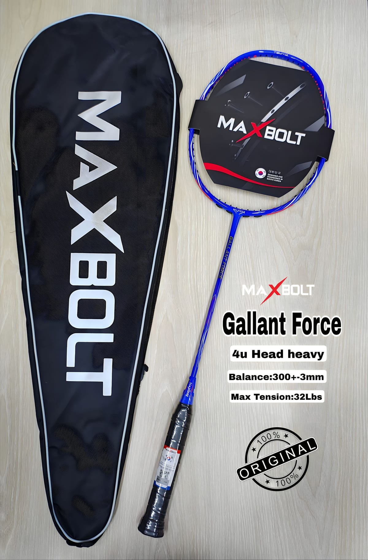Maxbolt Gallant Force Badminton Racket