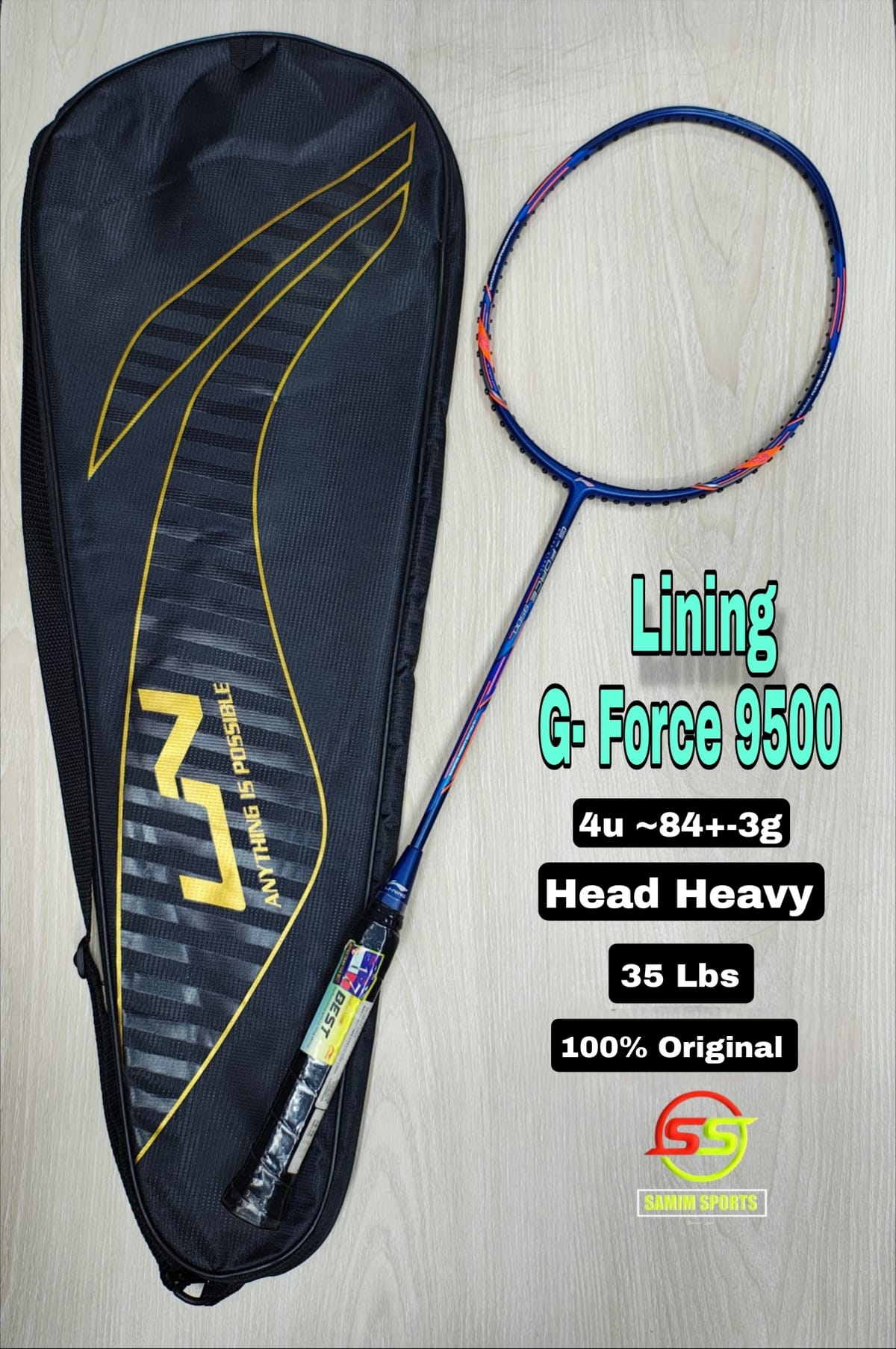 Li-Ning G- Force 9500 Badminton Racket