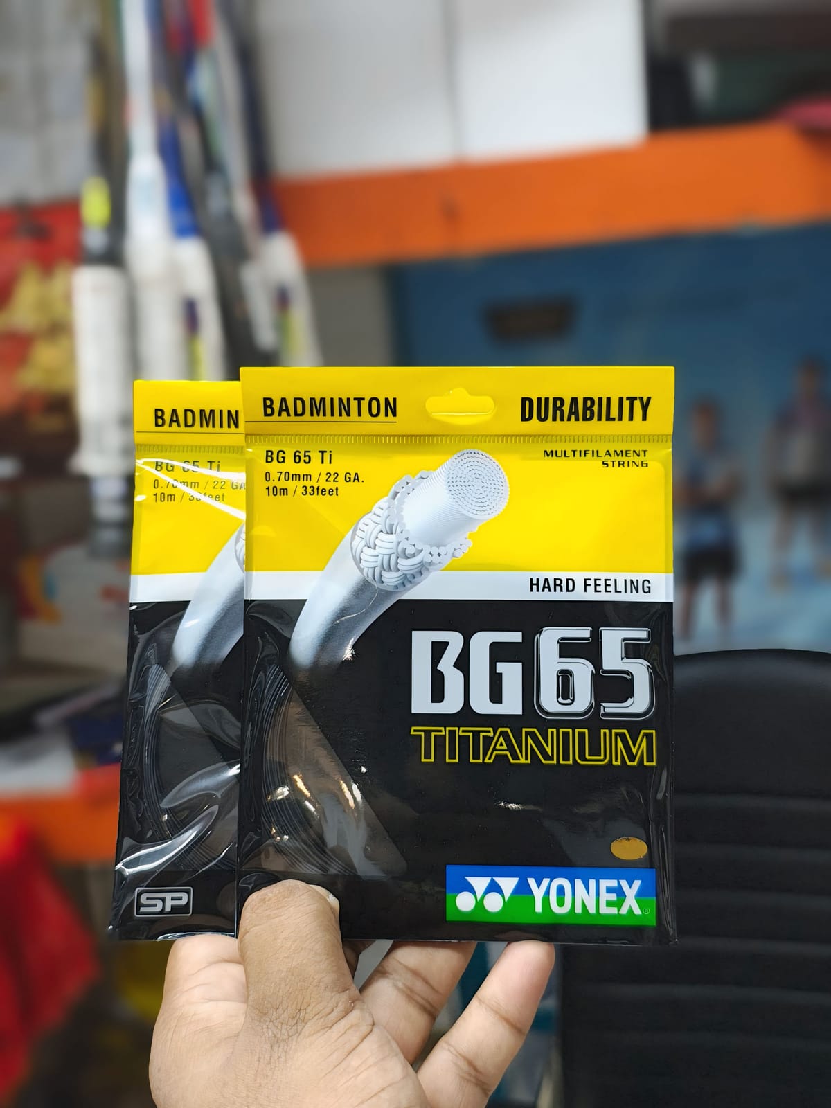 Yonex BG65 Ti(Titanium) badminton string