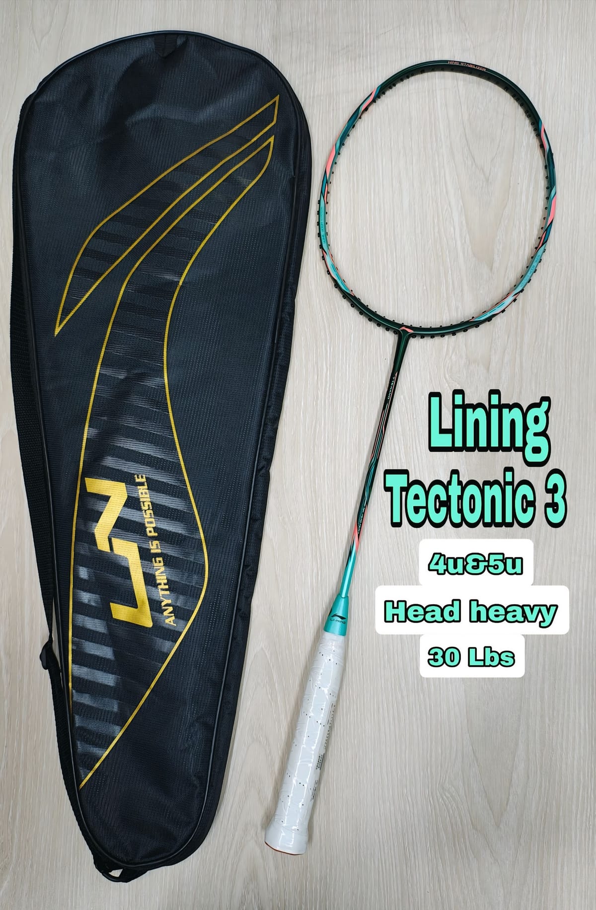 Li-Ning Tectonic 3 Badminton Racket