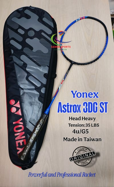 Yonex Astrox 3DG ST Black Blue Badminton Racket_img_0