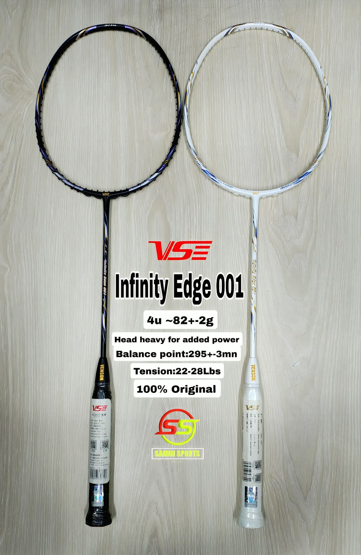 VSE Infinity Edge 001 Badminton Racket