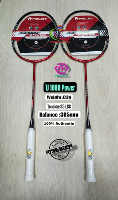 Felet TJ 1000 Power Red Badminton Racket (4u)_img_0