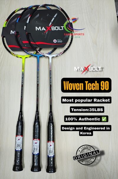 Maxbolt Woven Tech 90 Badminton Racket!4u_img_0