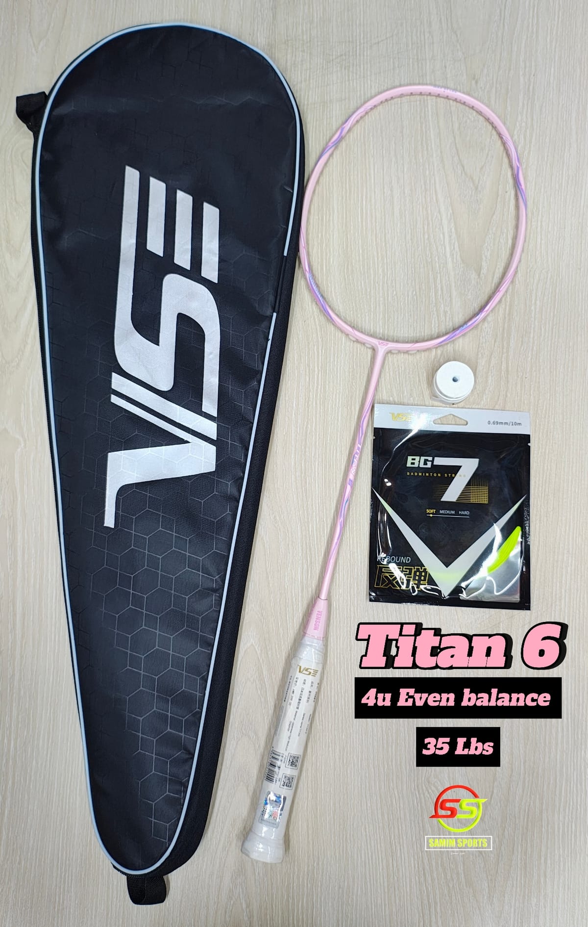 VSE Titan 6 Badminton Racket