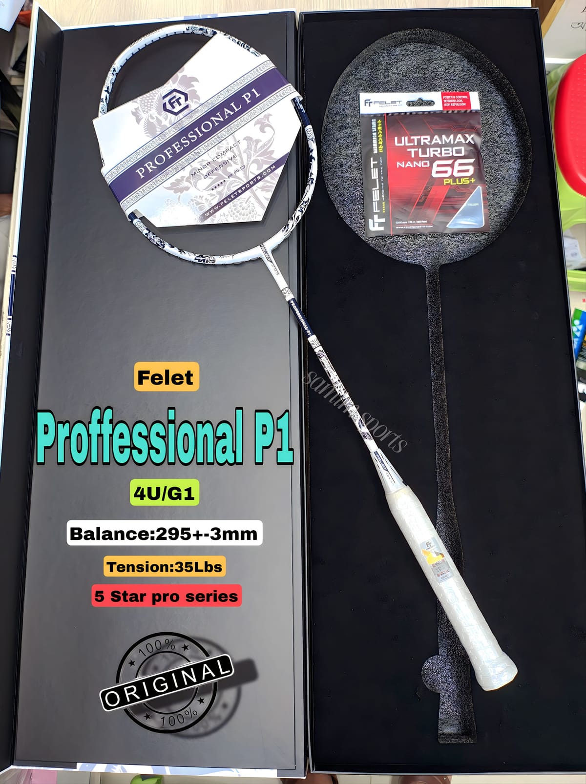 Felet Proffessional P1 Box Badminton Racket