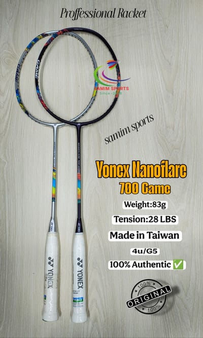 Yonex Nanoflare 700 Game Badminton Racket (4u/G5) Made in Taiwan_img_0