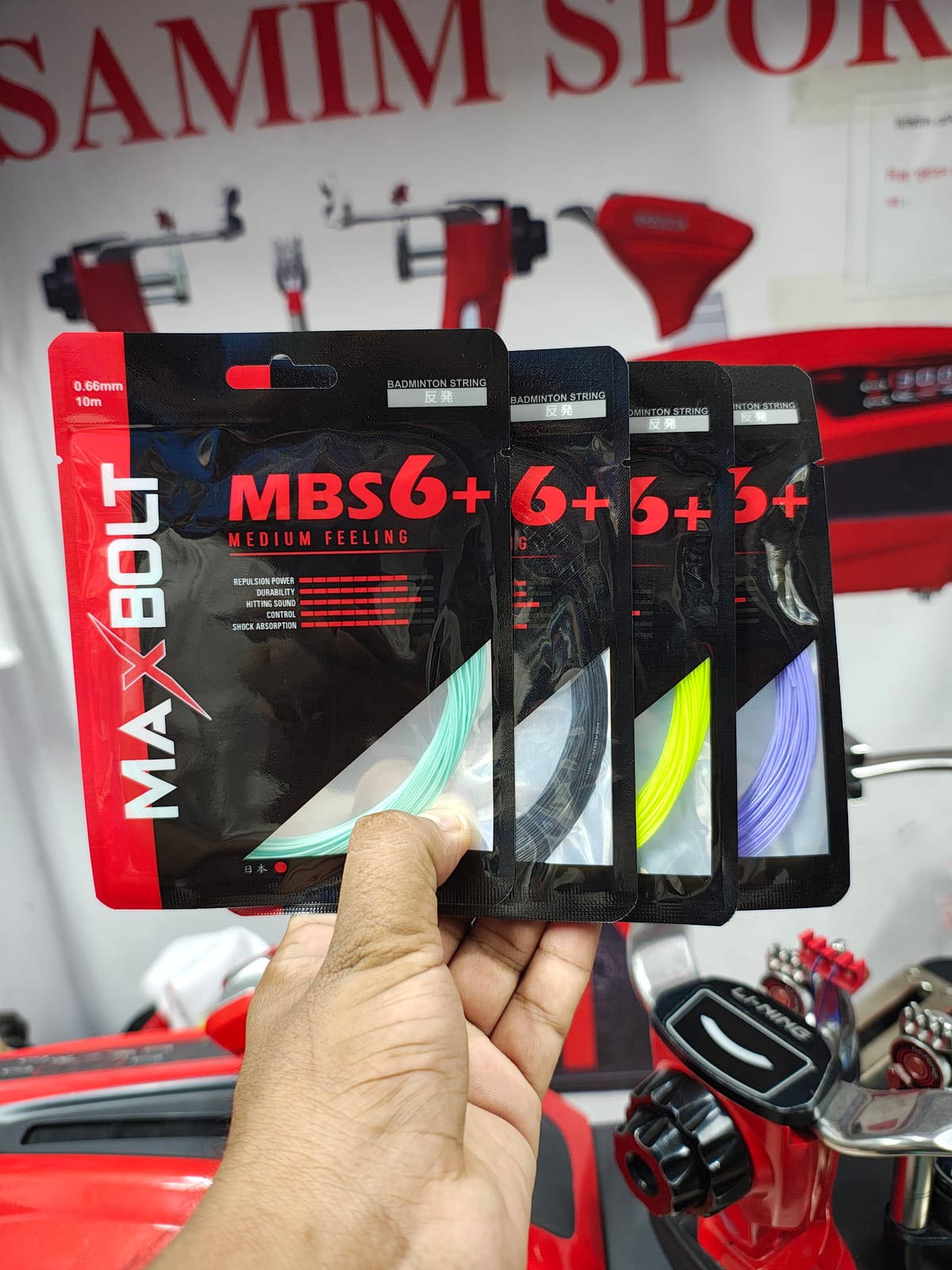 Maxbolt MBS 6+ Badminton String