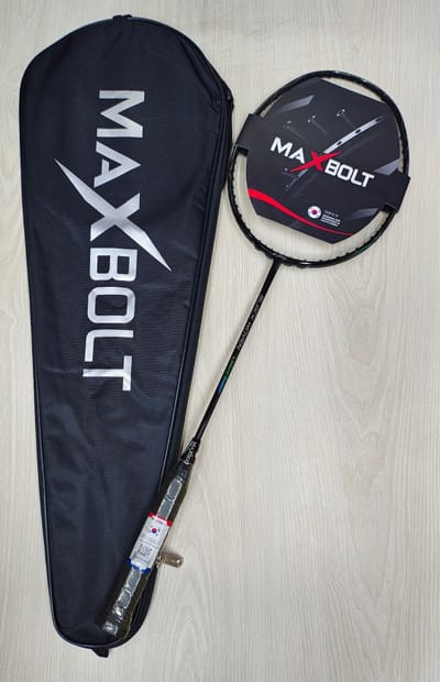 Maxbolt Black Woven ( Ltd)  Badminton Rcaket_img_1