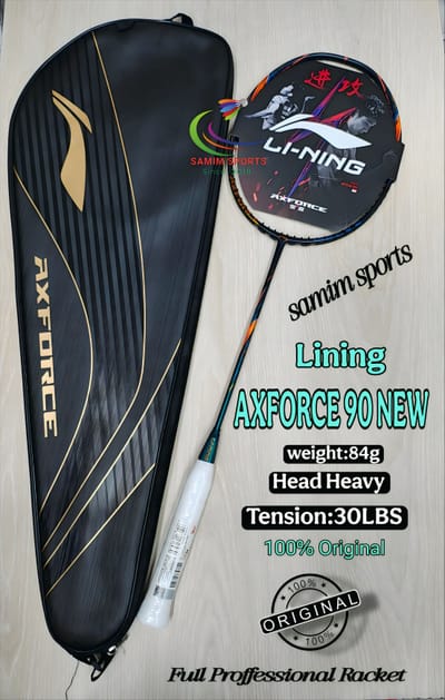 Lining Axforce 90 New Full Proffessional Badminton Racket (4u/G5)_img_0