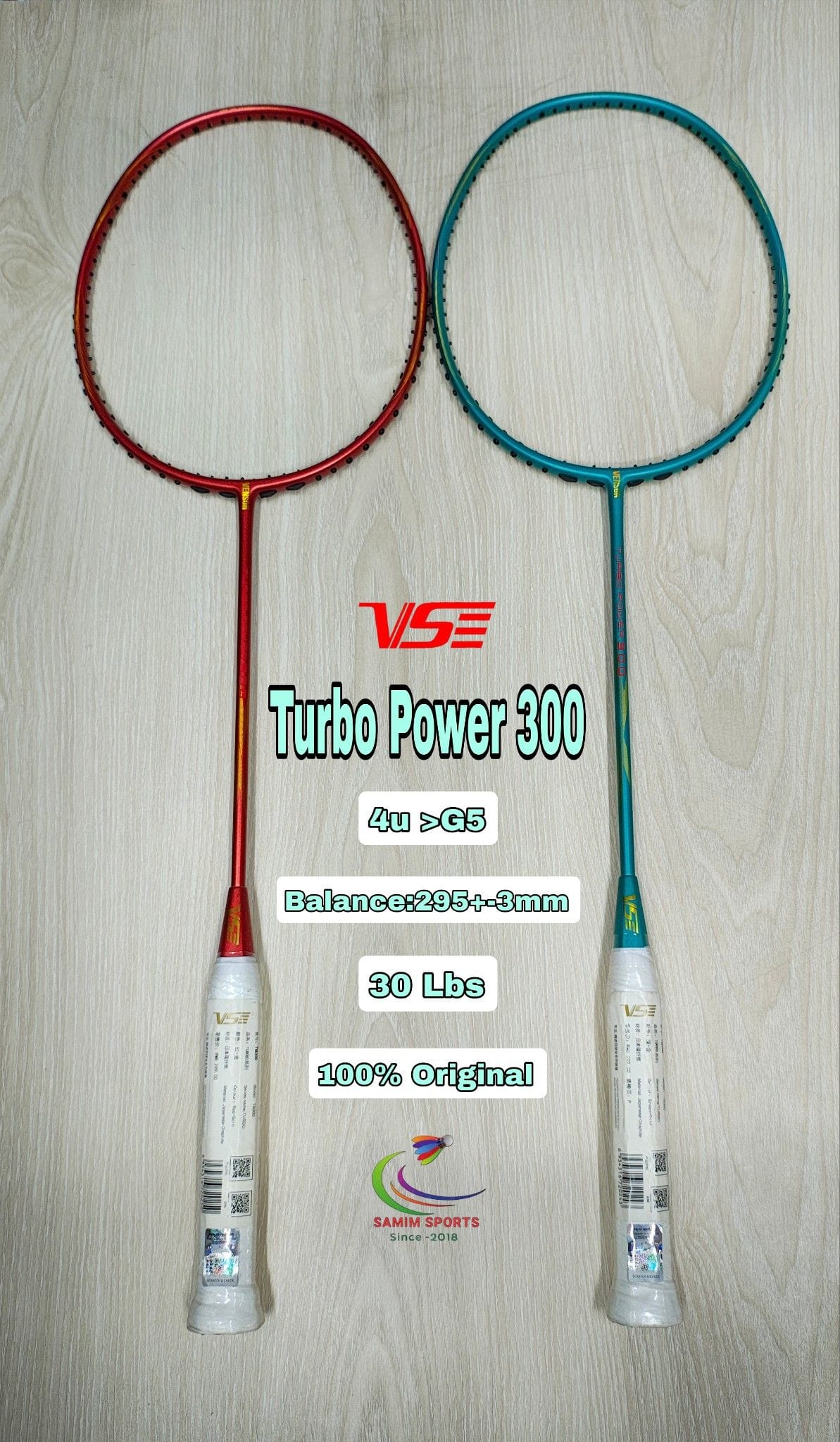 VSE Turbo Power 300 Badminton Racket