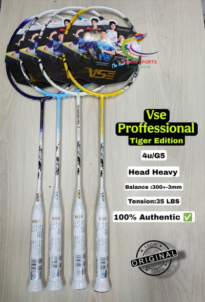 Vse Proffessional Tiger Edition Badminton Racket! Head Heavy 4u_img_0