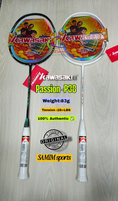 Kawasaki Passion -P38 Badminton Racket (4u)_img_0
