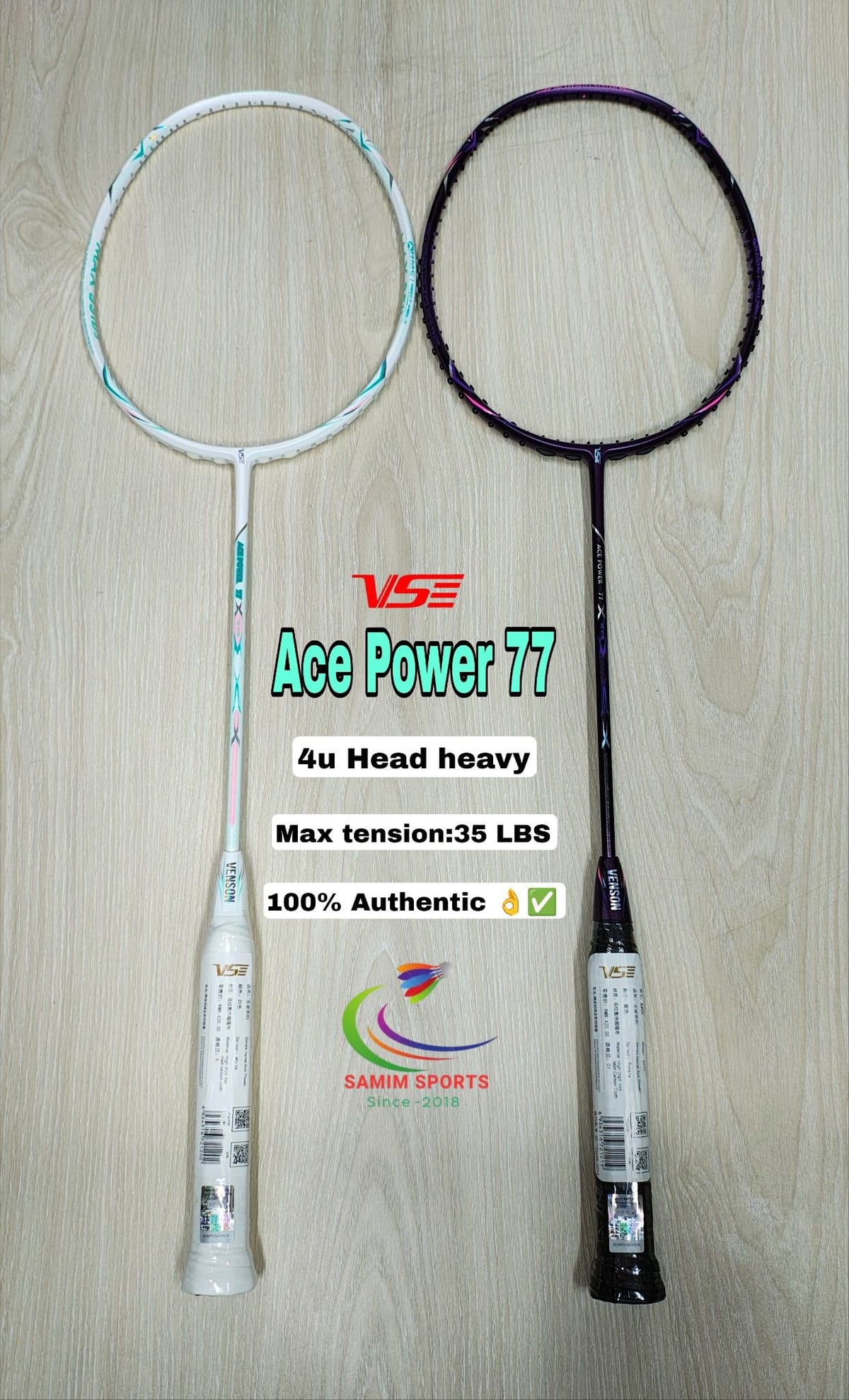 Vse AcePower 77 Badminton Racket