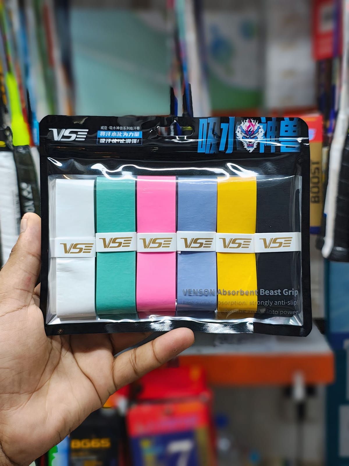 Vse VG555 Over Badminton Grip