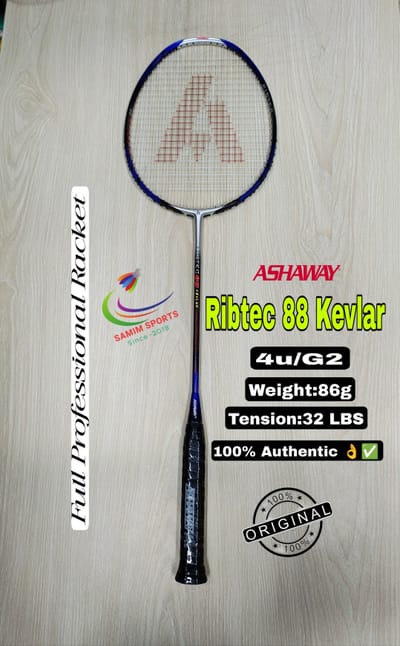 Ashaway Ribtec 88 Kevlar Professional Badminton Racket_img_0