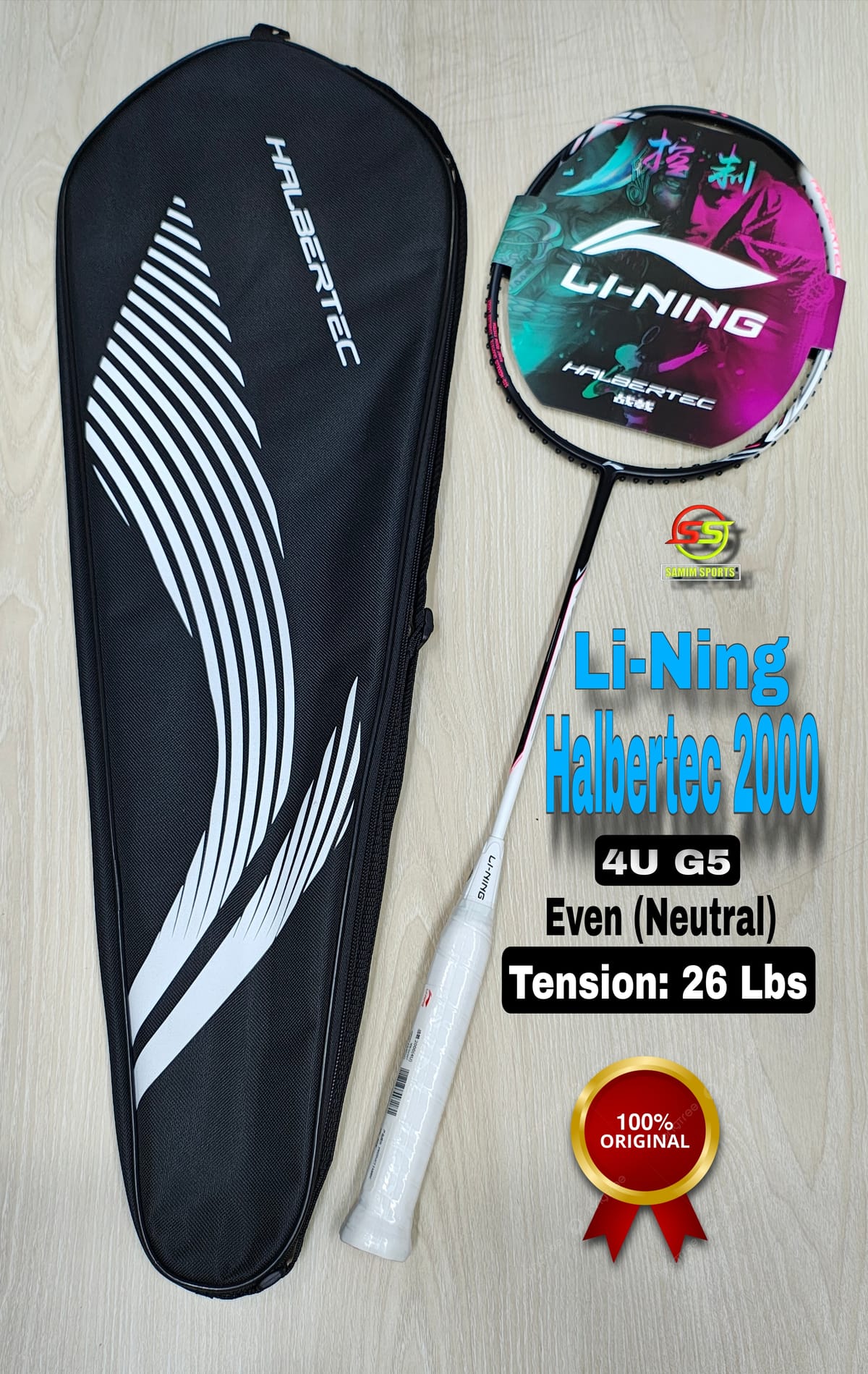 Li- Ning Halbertec 2000 Badminton Racket