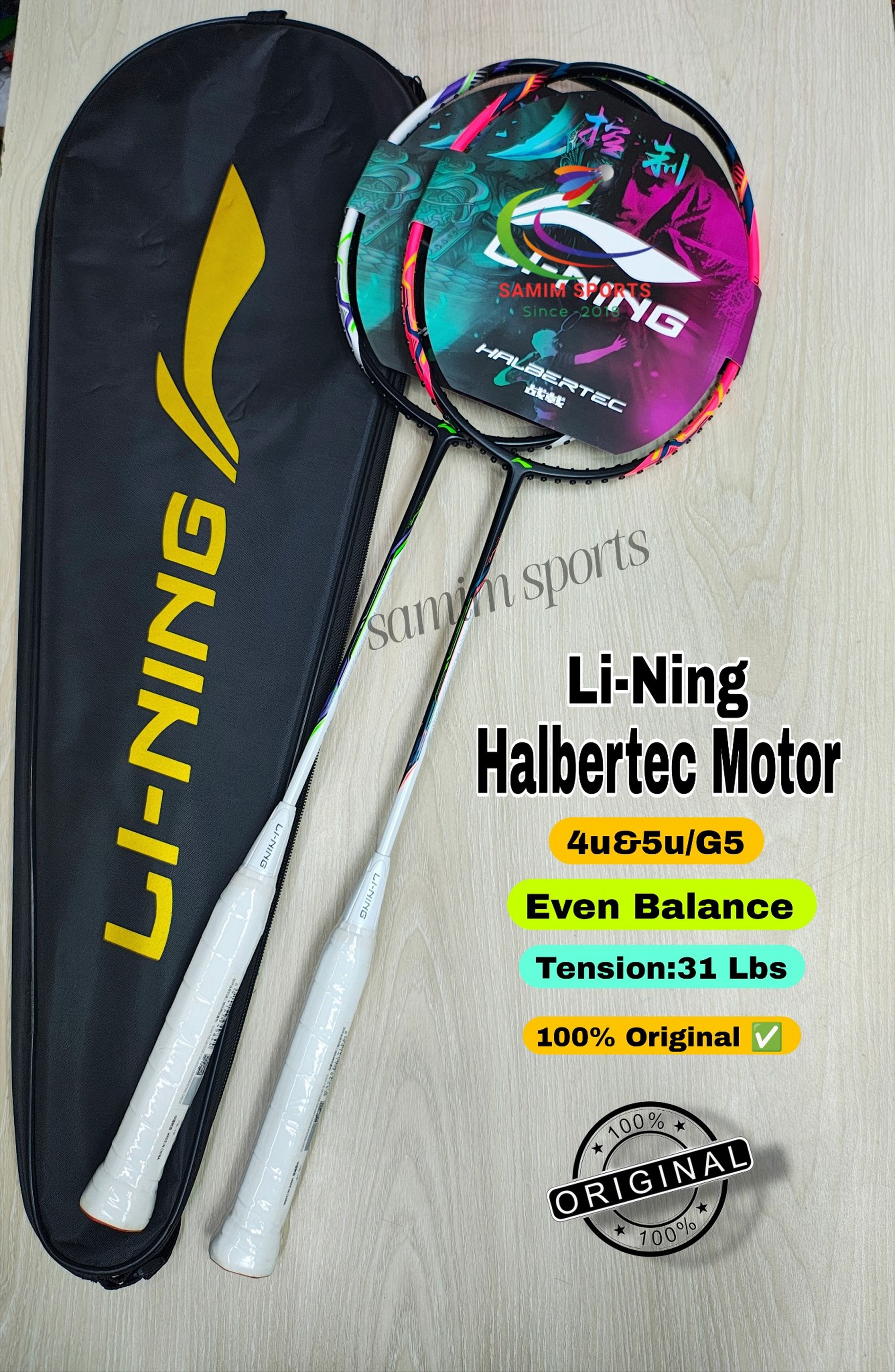 Li-Ning Halbertec Motor Badminton Racket