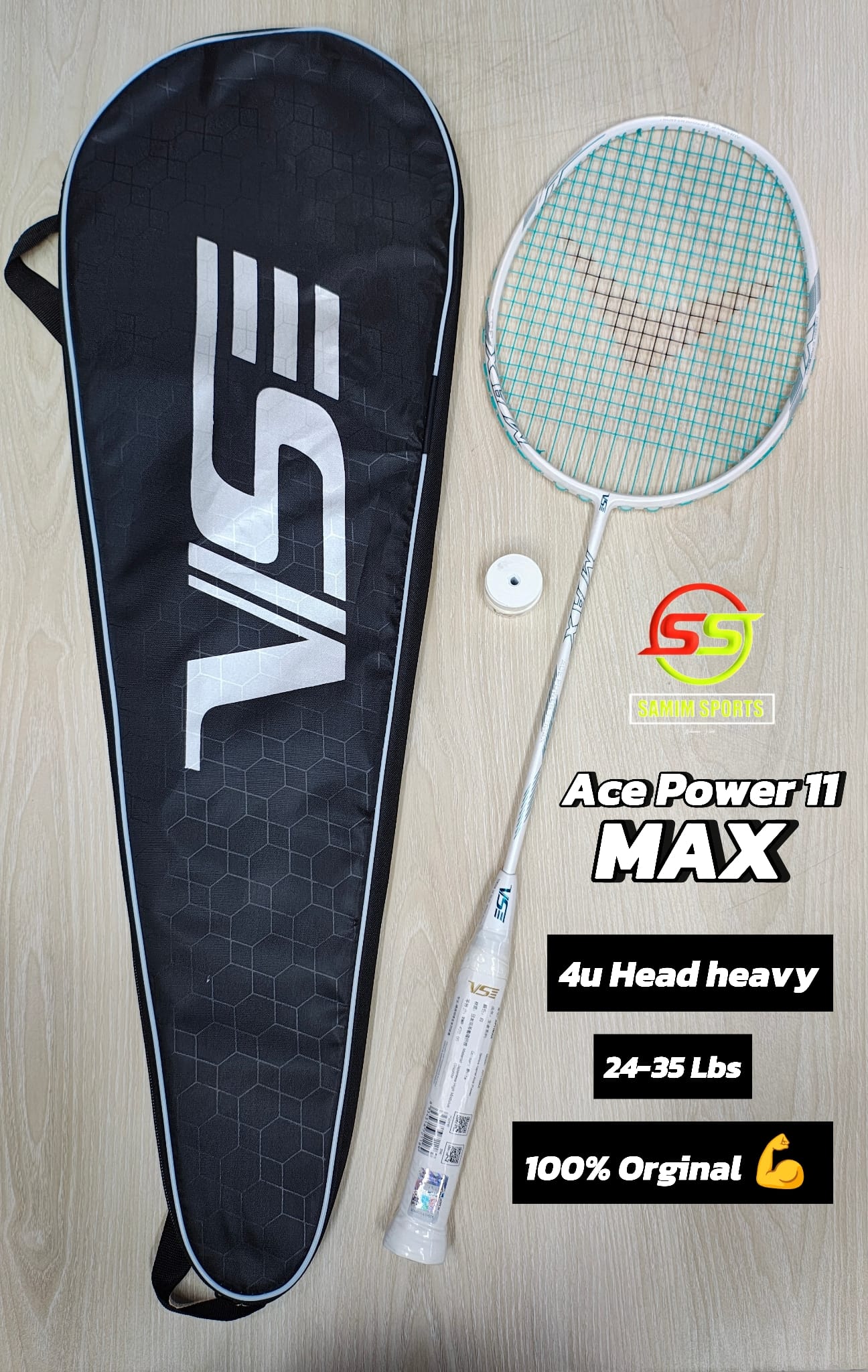 VSE Ace Power 11 MAx Badminton Racket