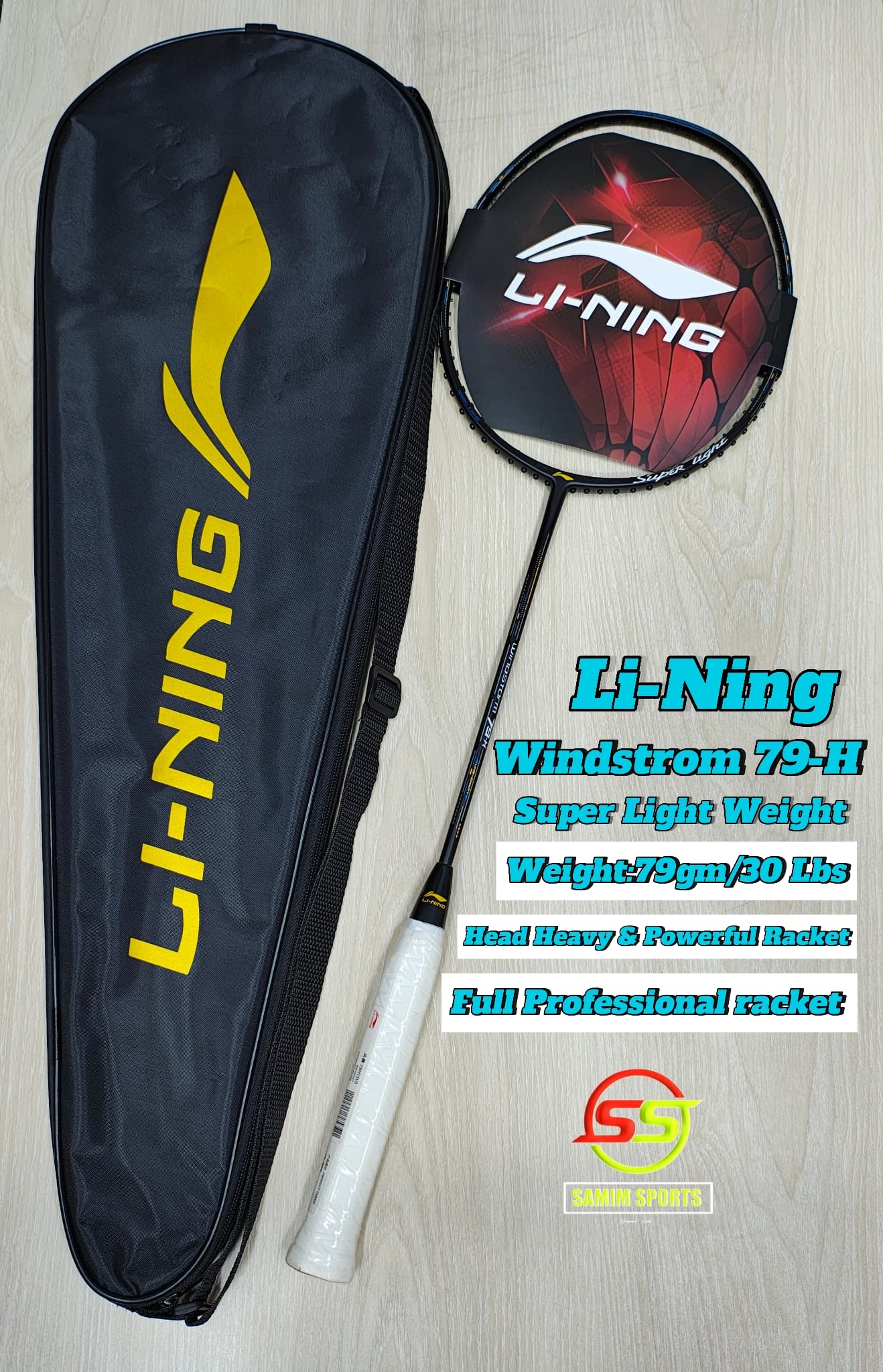 Li-Ning Windstrom 79 H Badminton Racket