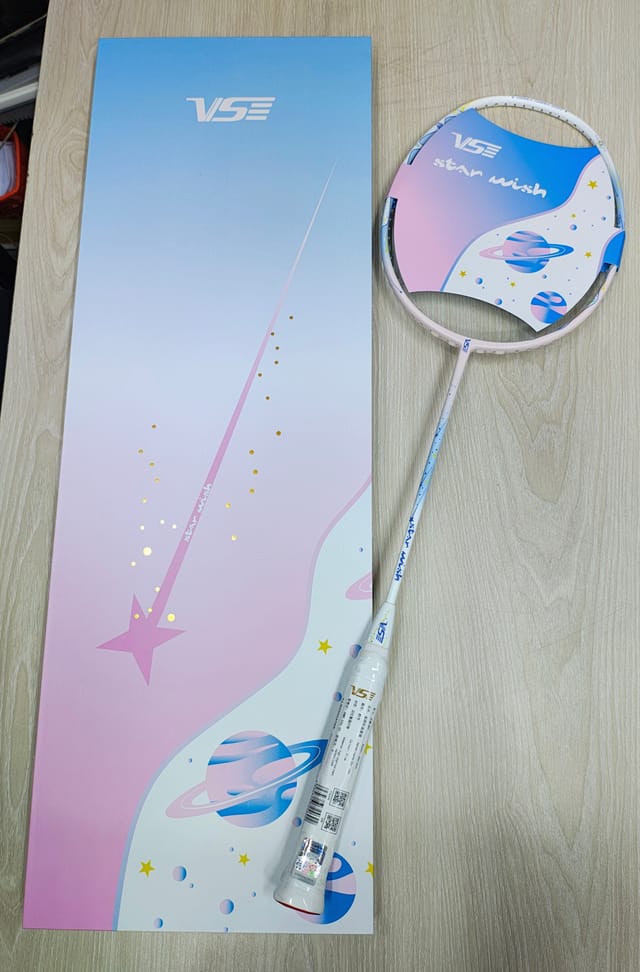 VSE Star wish Badminton Racket_img_3