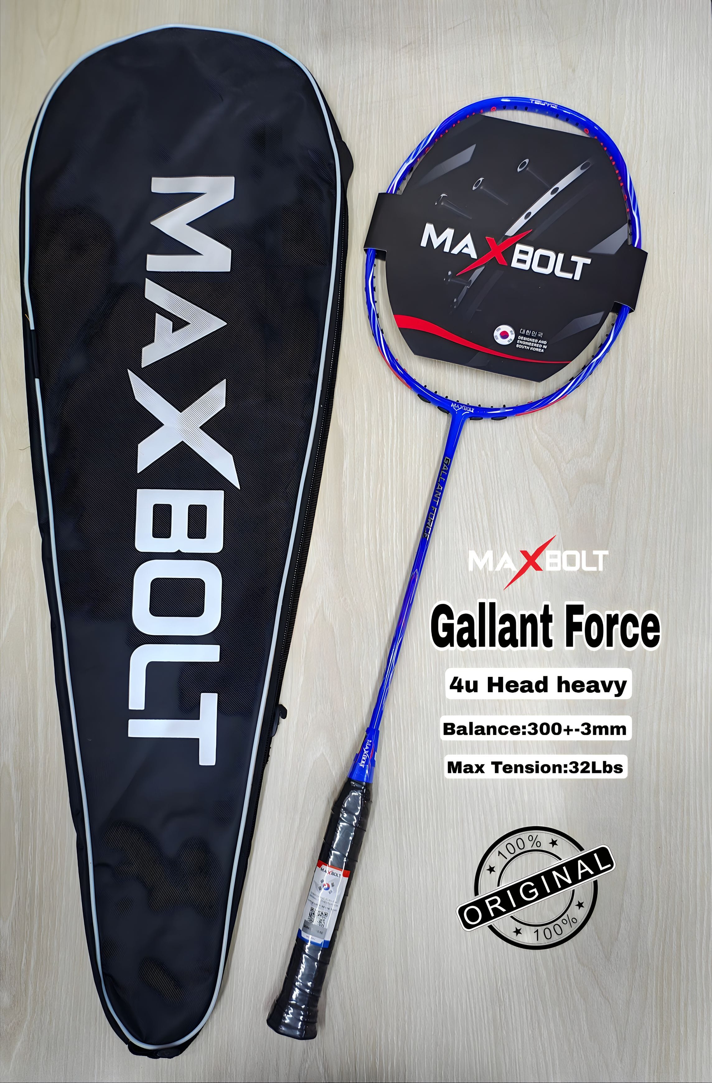 Maxbolt Gallant Force Badminton Racket