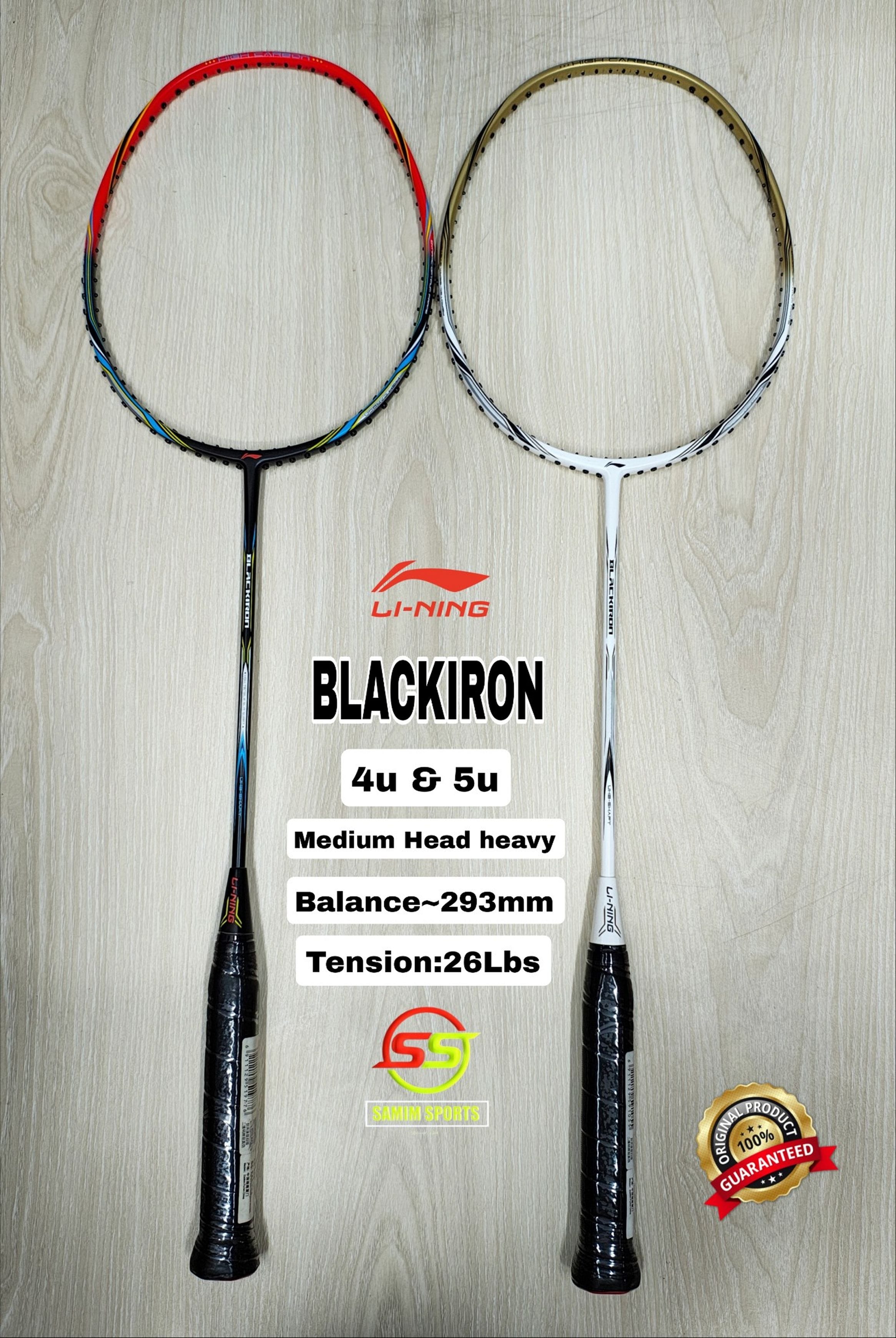 Li-Ning Blackiron Badminton Racket