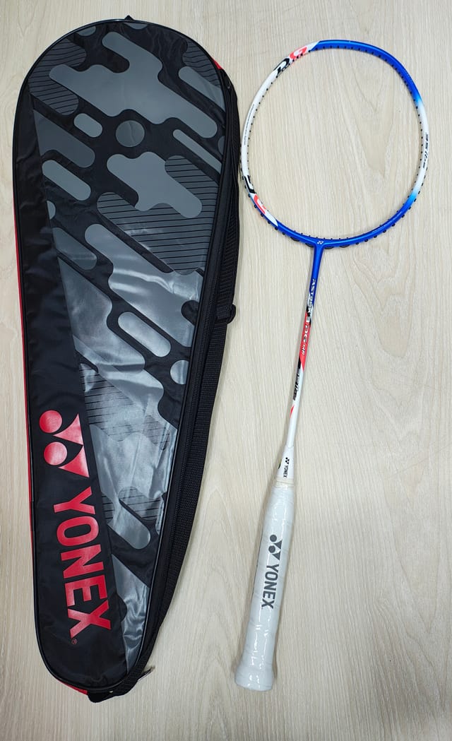 Yonex Astrox 3DG HF White Blue Badminton Racket_img_1