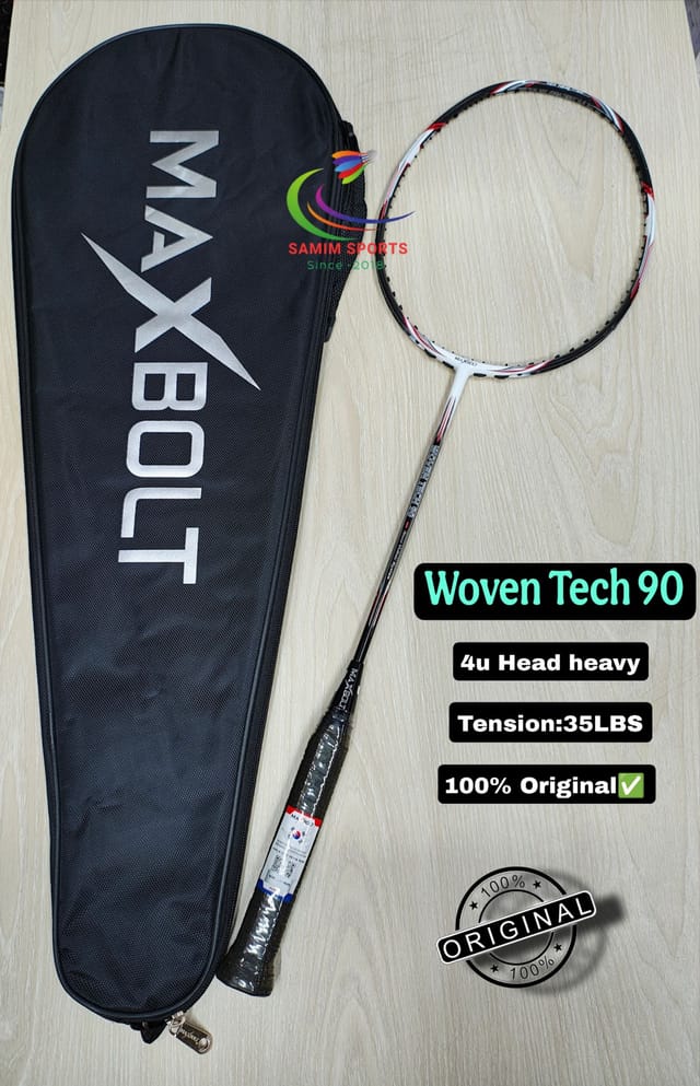 Maxbolt Woven Tech 90 Badminton Racket!4u_img_1