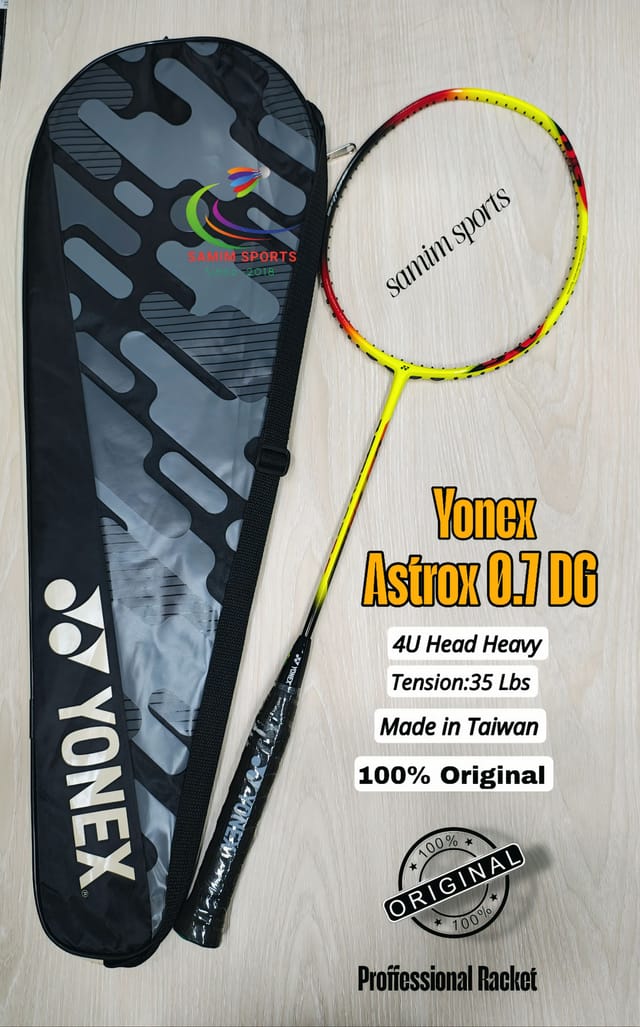 Yonex Astrox 0.7 DG Badminton Racket (4u/ G5) Made in Taiwan_img_0