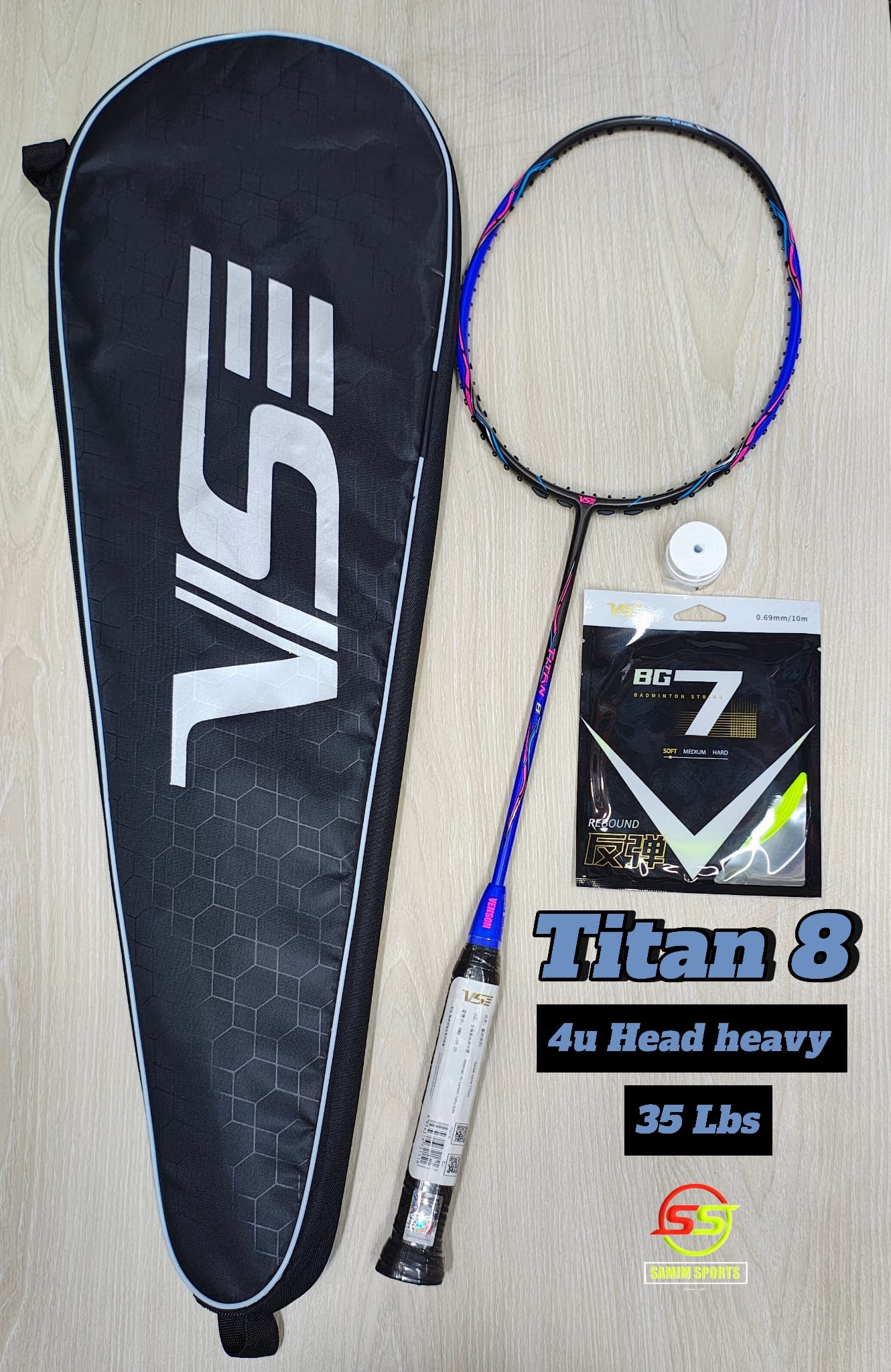 VSE Titan 8 Badminton Racket