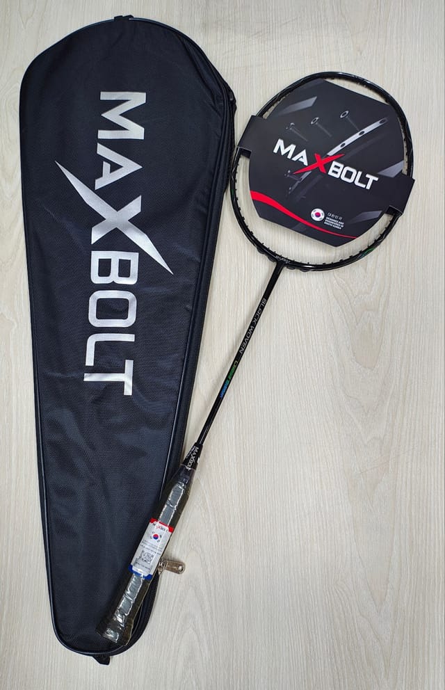 Maxbolt Black Woven ( Ltd)  Badminton Rcaket_img_1