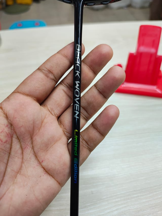 Maxbolt Black Woven ( Ltd)  Badminton Rcaket_img_2