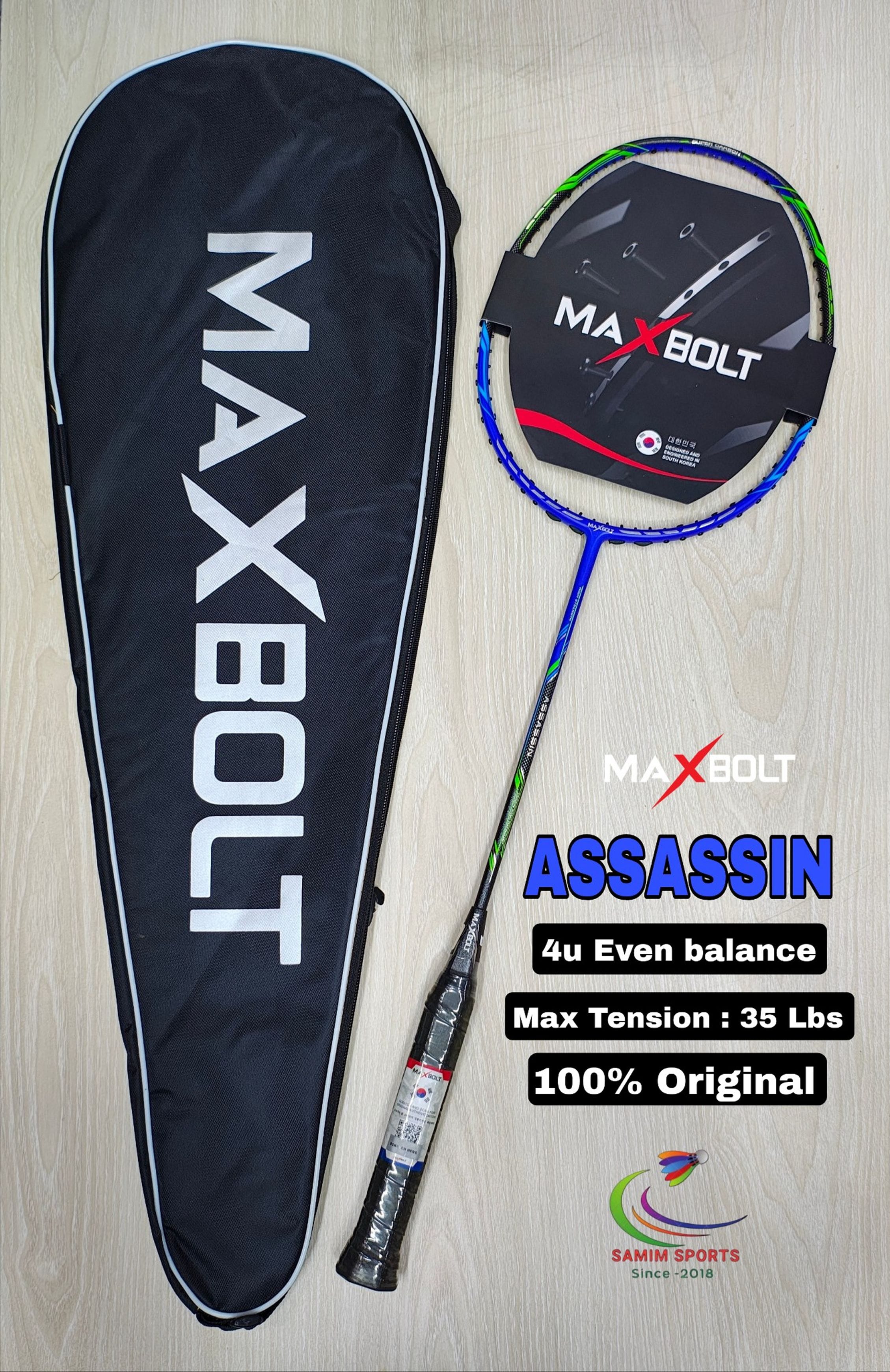 Maxbolt Assassin Badminton Racket