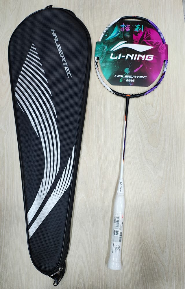 Lining Halbertec 5000 White parpel 4u Badminton Racket_img_1
