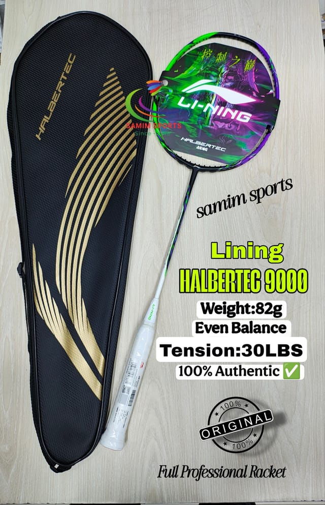 Lining Halbertec 9000 Full Proffessional Badminton Racket_img_0