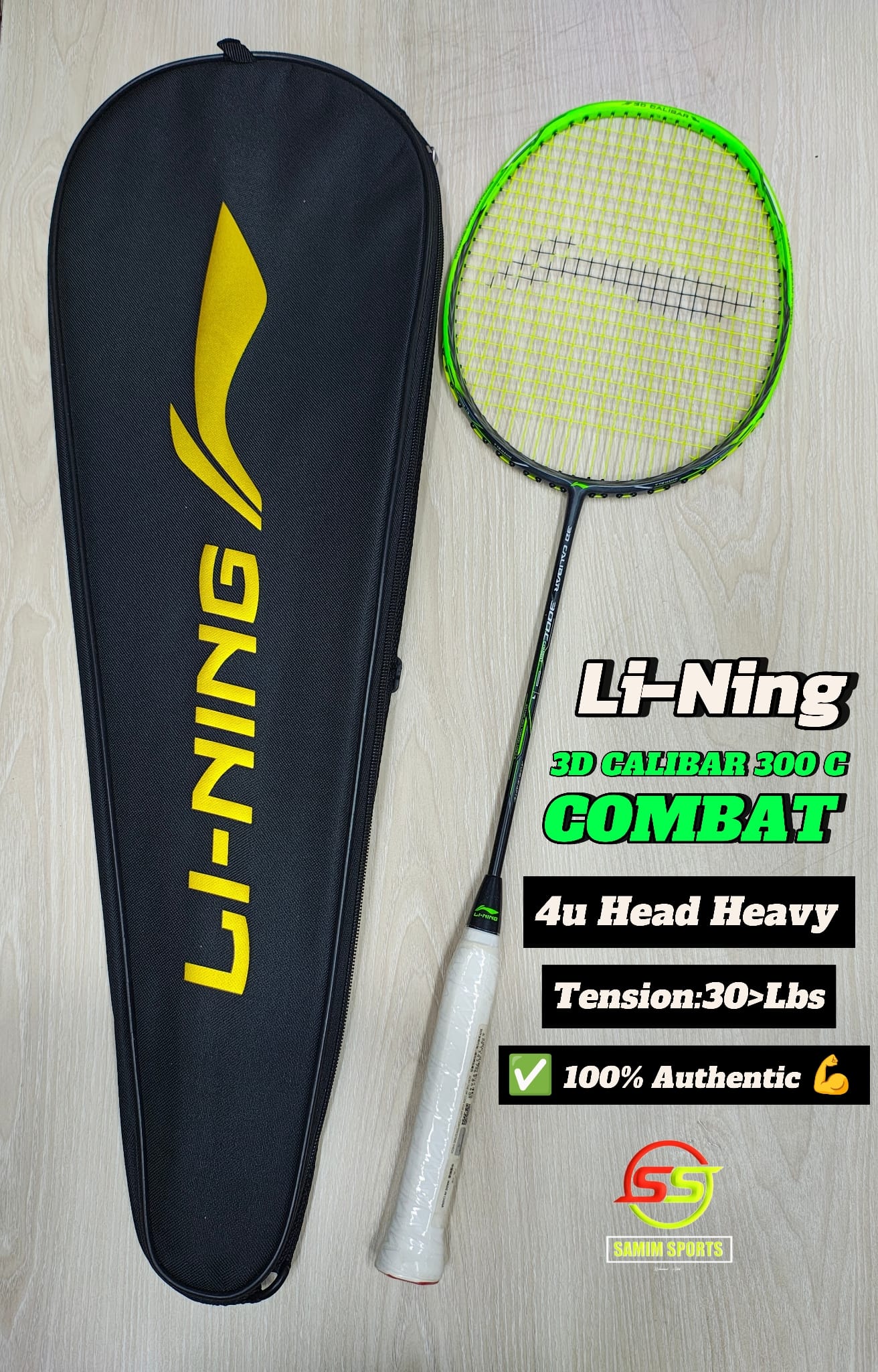 Li-Ning 3D Caliber 300C Badminton Racket