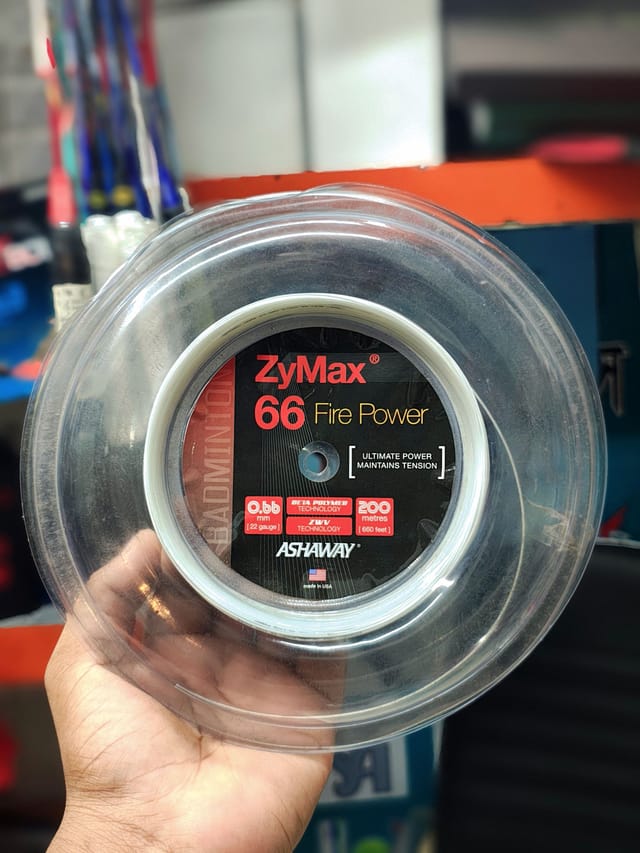Ashaway Zymax 66 Reel Badminton String_img_0