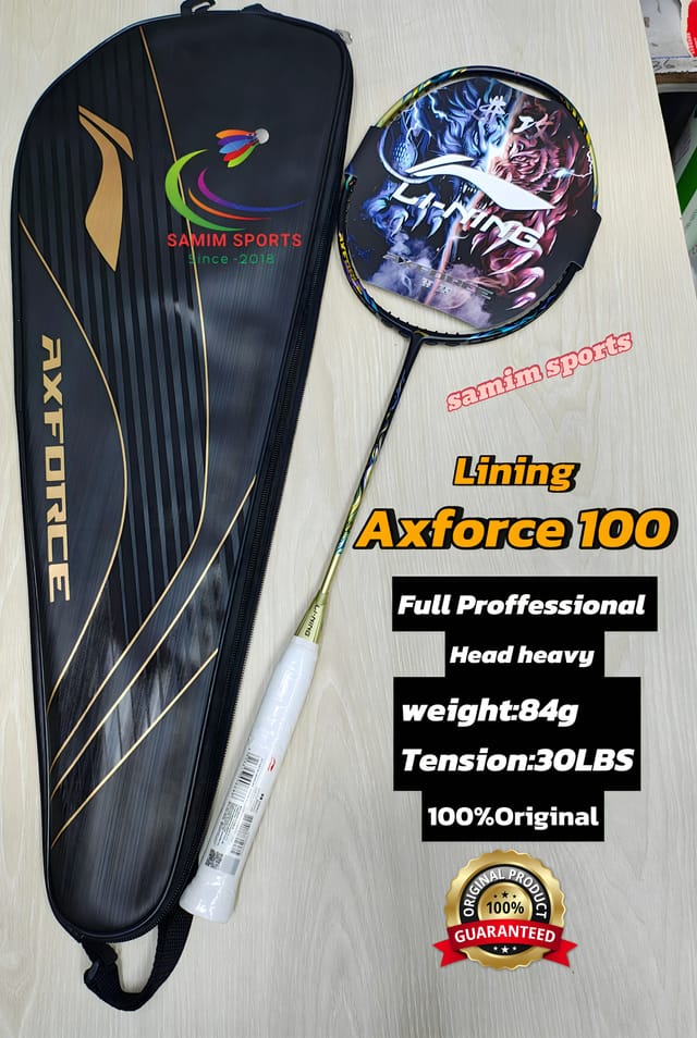 Lining Axforce 100 Full Proffessional Badminton Racket_img_0