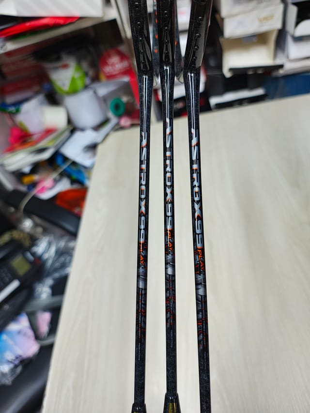 Yonex Astrox 99 Play 3rd Gen Badminton Racket! Black Green_img_1