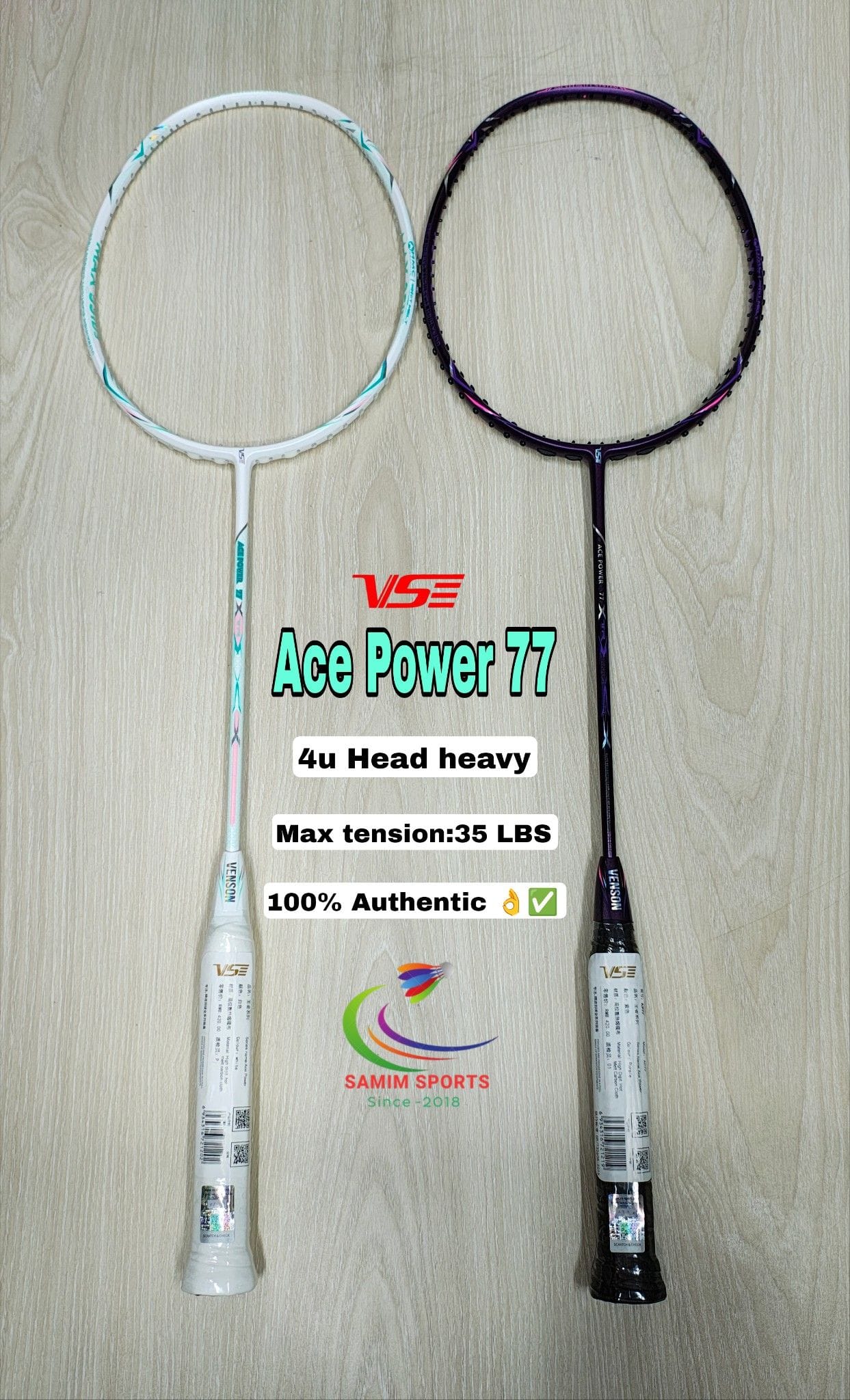 Vse AcePower 77 Badminton Racket