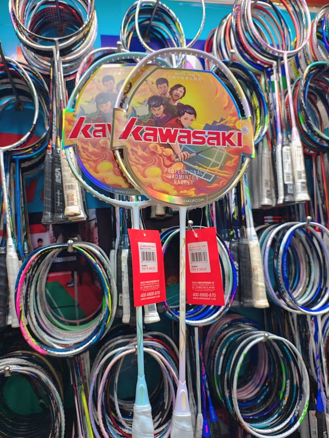 Kawasaki Ice Cream Badminton Racket_img_5