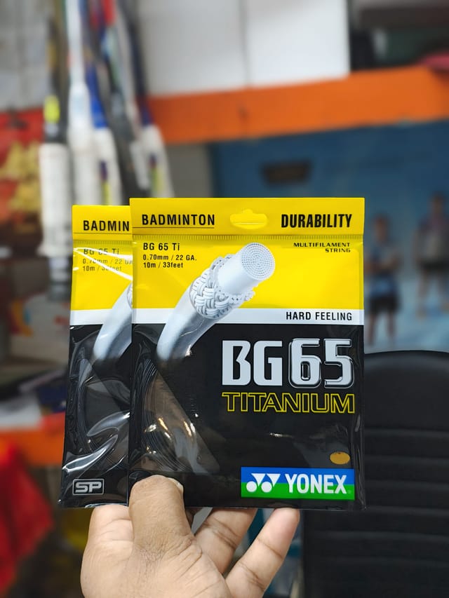 Yonex BG65 Ti(Titanium) badminton string_img_0